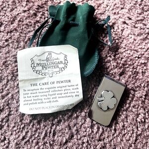 NEW Mullingar Pewter Money Clip